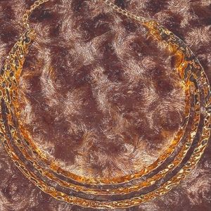 (3) layer choker necklace. Bundle only